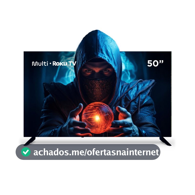 Smart TV DLED 50 4K Multi Roku 4HDMI 2USB Wi-Fi - TL083E