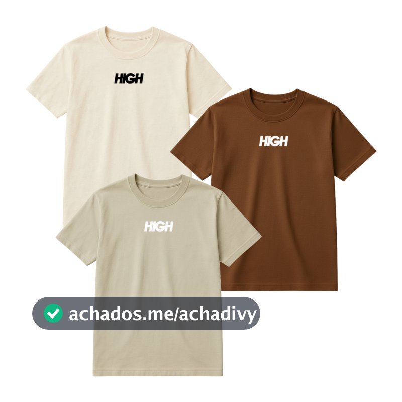 Kit 3 Camisetas Masculinas Premium Varias Cores 100% Algodão Fio 30.1 Oferta