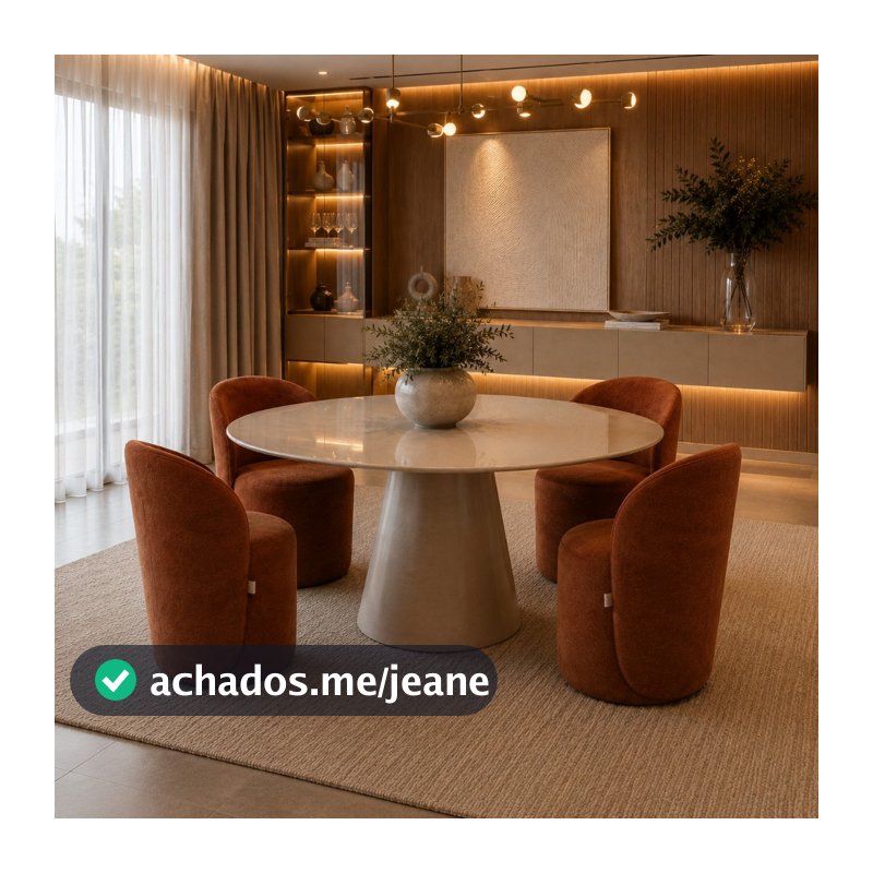 Puff Decorativo Orgânico Penteadeira Quarto Sala Puffe Com Encosto Roma 45cm Tecido Boucle