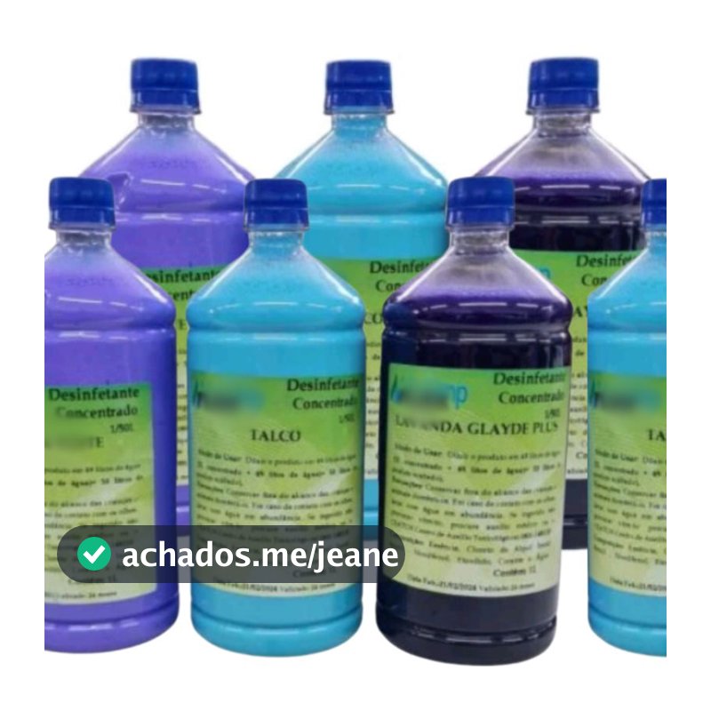 Desinfetante Concentrado 1 litro faz 50 litros