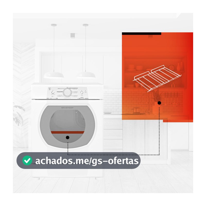 Suporte Porta Tênis Grade Secadora Brastemp Original para Secar Calçados
