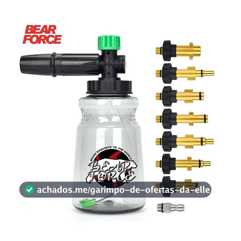 Snow Foam Universal 1/4 Conector Rápido Snow Foam Bear Force Profissional