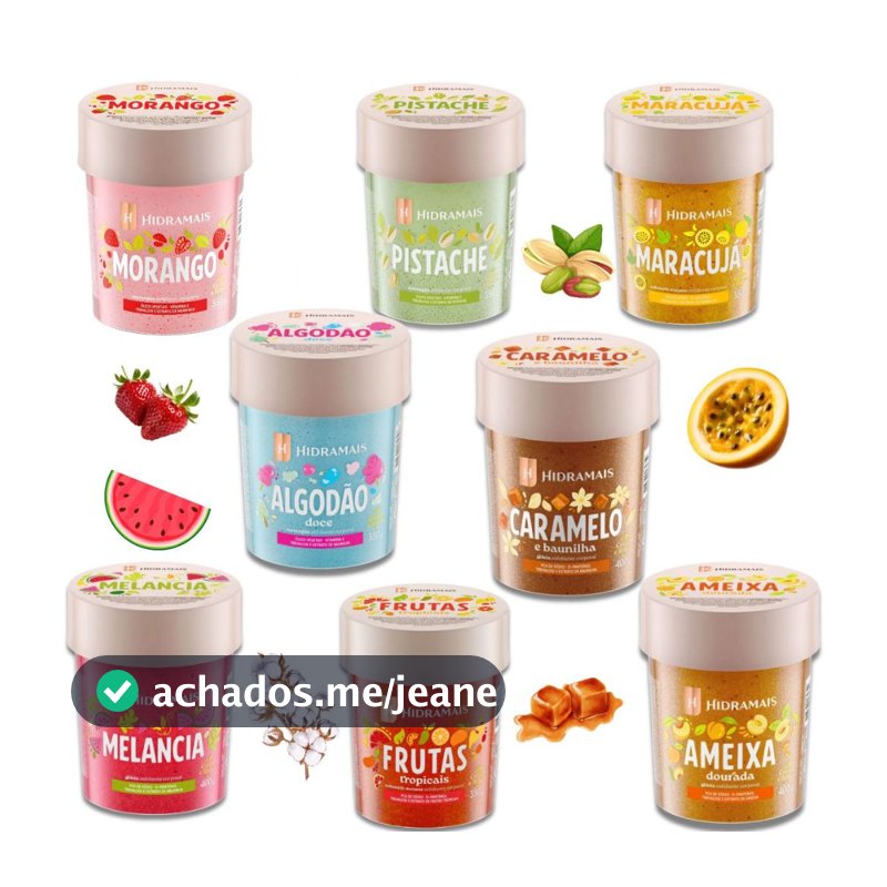 Esfoliante Corporal Perfumado Hidramais Merengue Geleia & Sabonete Pele Macia e Renovada