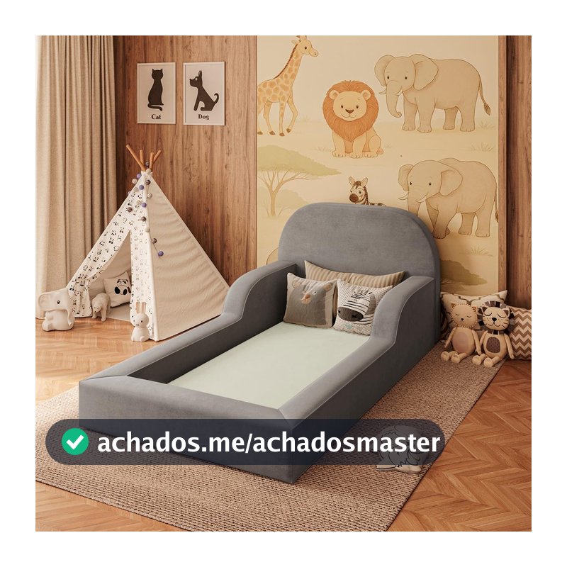 Cama Colchão Solteiro Montessoriana Infantil - Balaqui Decor
