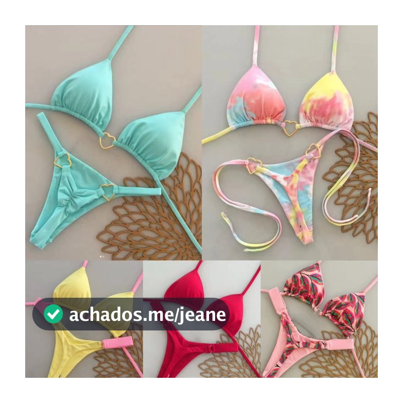 2026 novo estilo multicolorido biquíni feminino moda dividida maiô biquíni praia férias