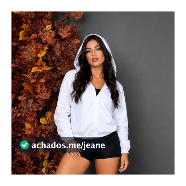 Corta Vento Tactel Com Capus Inverno Tendencia