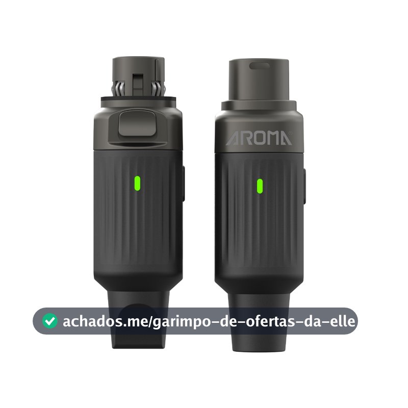 AROMA ARC2 Sistema De Microfone Sem Fio Dinâmico Uhf Plugue XLR de 7 Canais De Microfone Para microfone Mesa de som