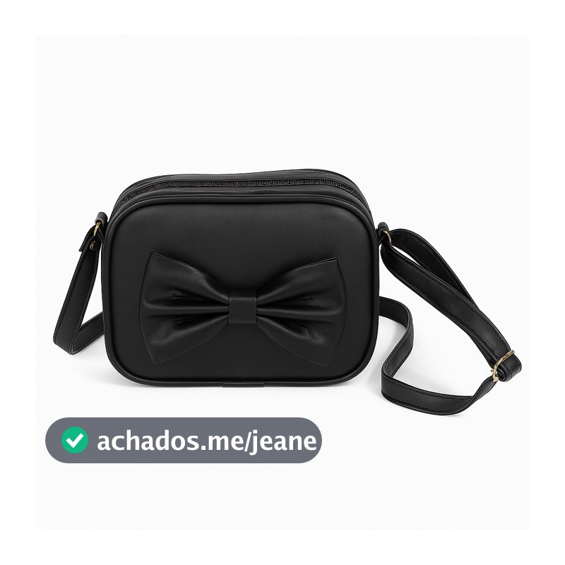 Bolsa Infantil Transversal com Laço Bolsinha de Menina Blogueirinha Nova Tendencia Varias Cores