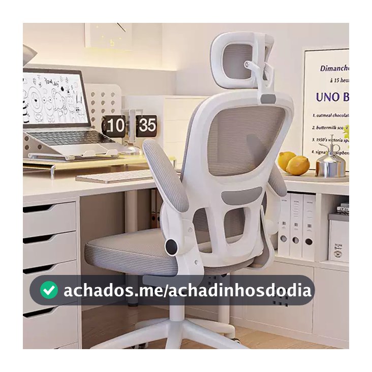 Cadeira De Escritório Ergonômica Executiva Suporte Lombar Tela Mesh 150kg