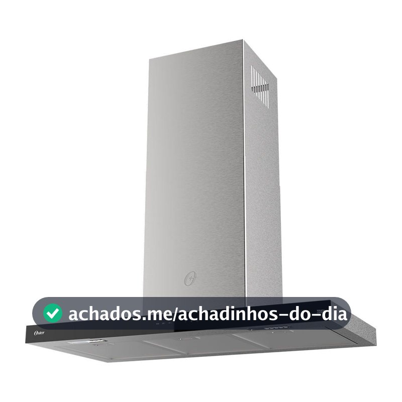 Coifa De Parede Oster Inox Touch Control 90cm 220V
