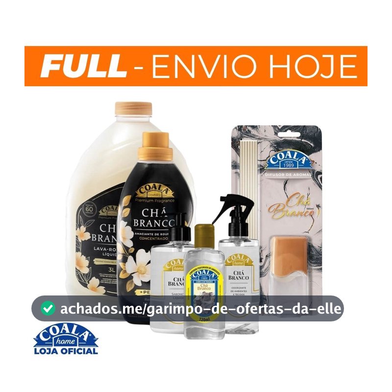 Kit Coala Completo Chá Branco - 6 Itens