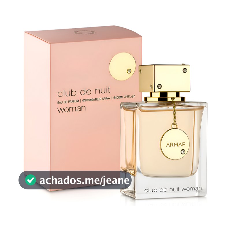 Perfume Árabe Feminino Club De Nuit Woman Armaf 105ml Eau De Parfum Original
