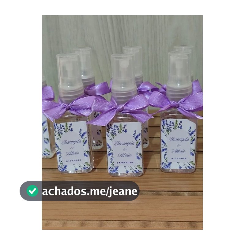 Lembrancinha kit home spray personalizado 40 ml para casamento, maternidade, chá de bebê, batizado, aniversário,...
