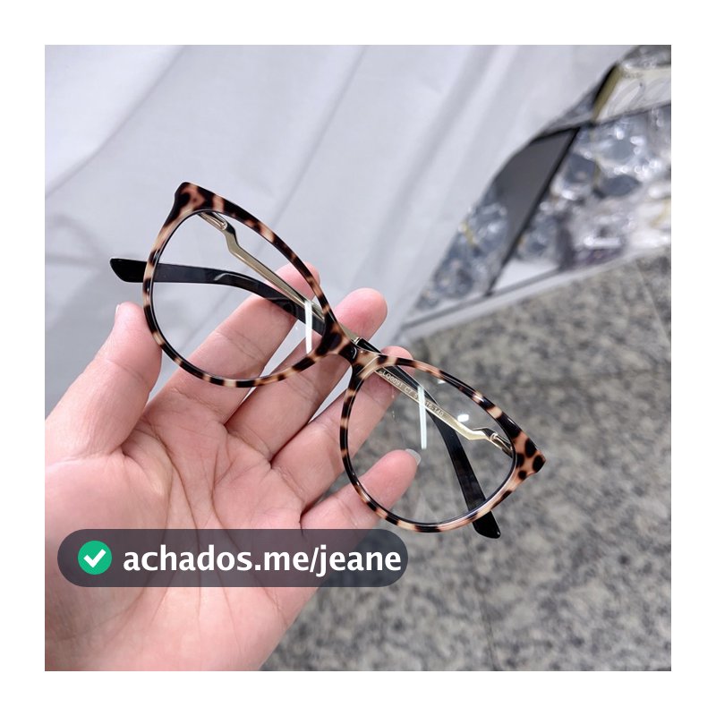Armação De Óculos Feminino Acetato Tamanho Pequeno Gatinho