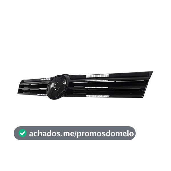 Grade Radiador Frontal Gol Voyage Saveiro G6 Black Piano 2013 2014 2015 2016