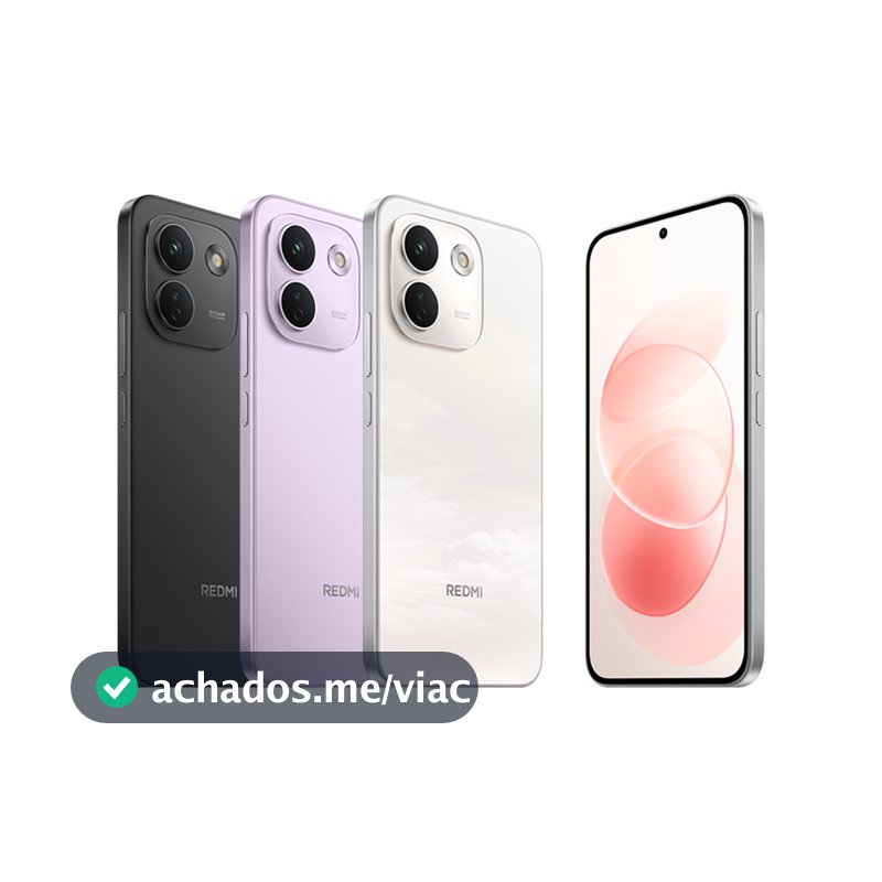 NOVO CELULAR Xiaomi Redmi Note 17 Pro Max 5G 512GB 8GB RAM AMOLED 120Hz 10000mAh CARREGAMENTO TURBO 100W Global Lacrado