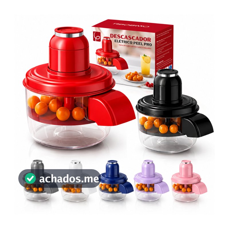 Descascador Elétrico de Frutas Automático para legumes verduras Alho USB Triturador Recarregável Epsilon portátil