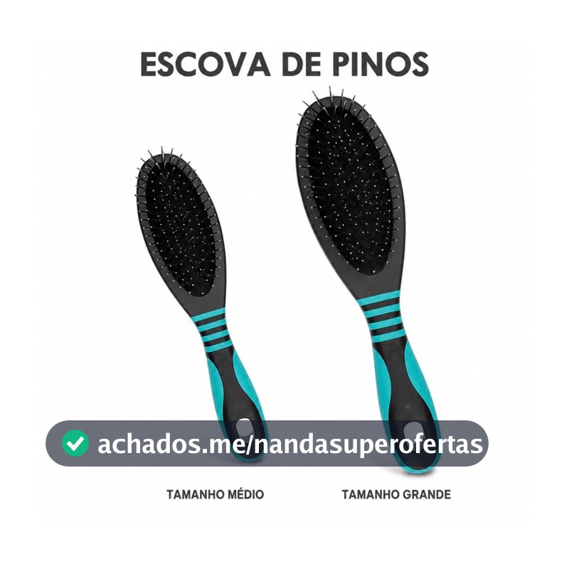 Escova De Pinos Sem Bolinhas Spitz Alemão Lulu Pomerania Pente Profissional Cães Cachorro Propetz