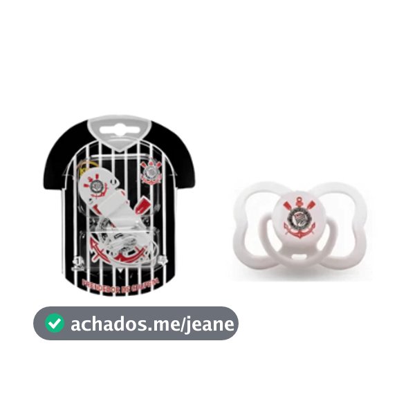Kit infantil times Brasileiros (Chupeta + Prendedor de chupetas) Ortodontico