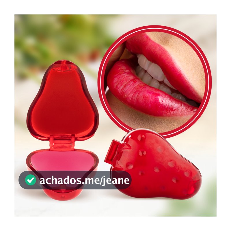 Lip Balm Moranguinho Dalla Balm Labial Hidratante Lábios Cuidados Maquiagem
