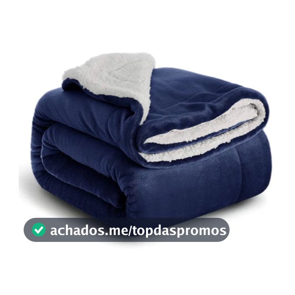 Coberdrom Sherpa Queen Dupla Face Macio Fofo Cobertor e Edredom Para Inverno Lã Carneiro 2,40 x 2,20