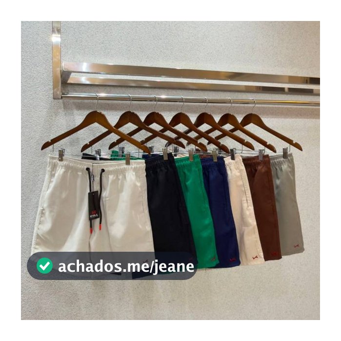 Short Masculino Premium Linho Casual com Elástico e Cordão | Conforto e Estilo
