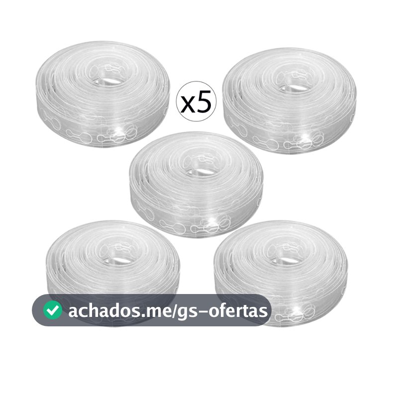 kit Fita Para Arco Desconstruído Com 5 Metros Balão Bexiga Suporte 1/2/3/4/5 Unidades Monte Seu Kit