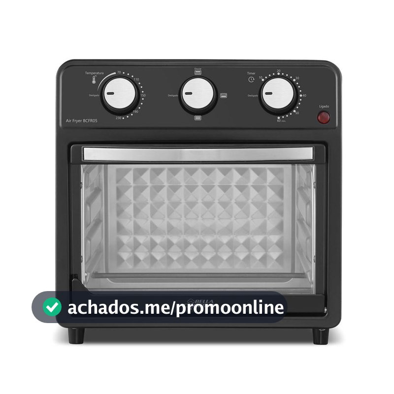 Air Fryer Oven Britânia 12L Bella Cuccina 1500W BCFR05 110V