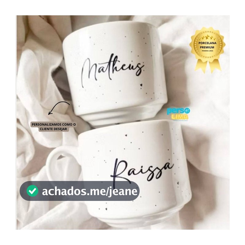 Kit Xícaras Personalizadas 180ml com Nome | Presente para Padrinhos de Casamento, Madrinha, Dindos, Batizado e Logo