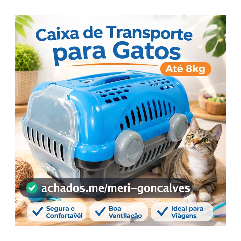 Caixa De Transporte Luxo Furacão Pet N.2 para Cães e Gatos Furacaopet - ENVIO IMEDIATO !
