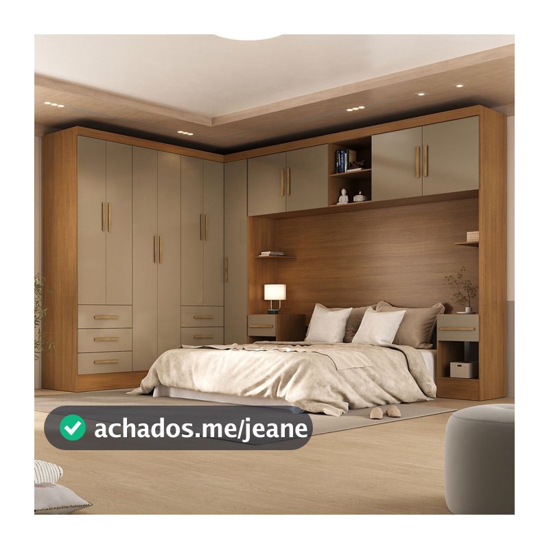 Guarda-Roupa Modulado Soberano 11 Portas 8 Gavetas - Panorama Móveis