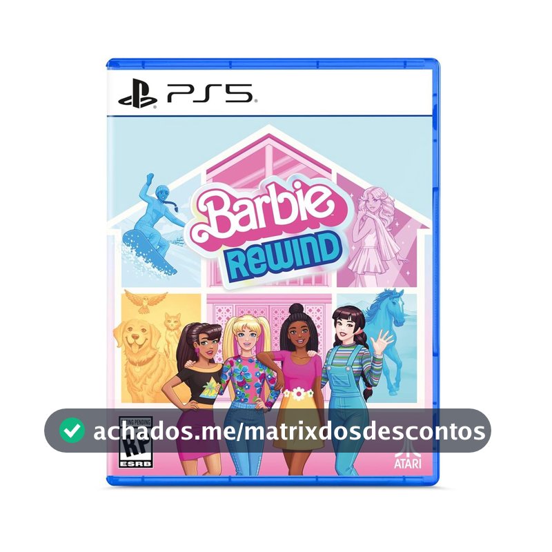 Barbie Rewind PS5 Midia Fisica