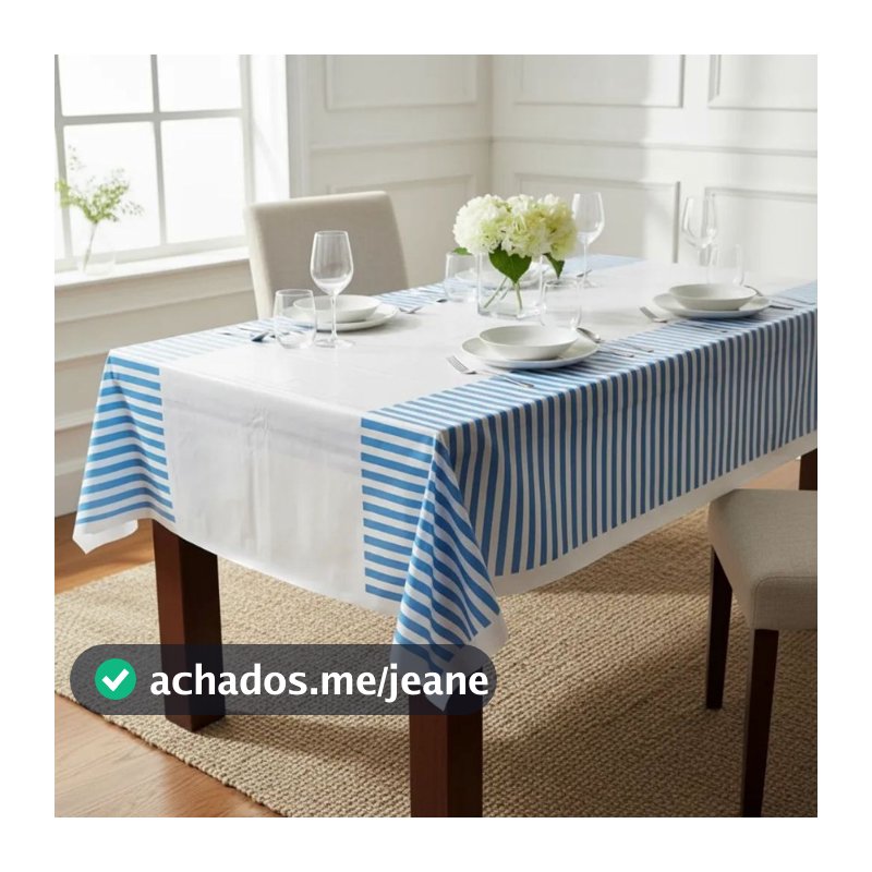 01 Protetor Toalha De Mesa De Plástico 137x274cm Decoração Festa Retangular Termo Plástica
