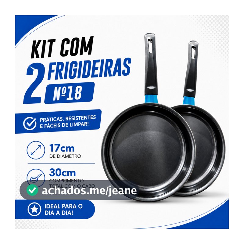 Frigideira Resistente n°18 Não Gruda