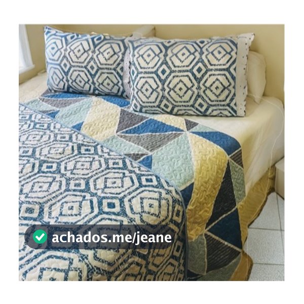Cobre Leito Casal  Colcha Dupla Face e Face Simples 1 e  3 Peças estampado lindo