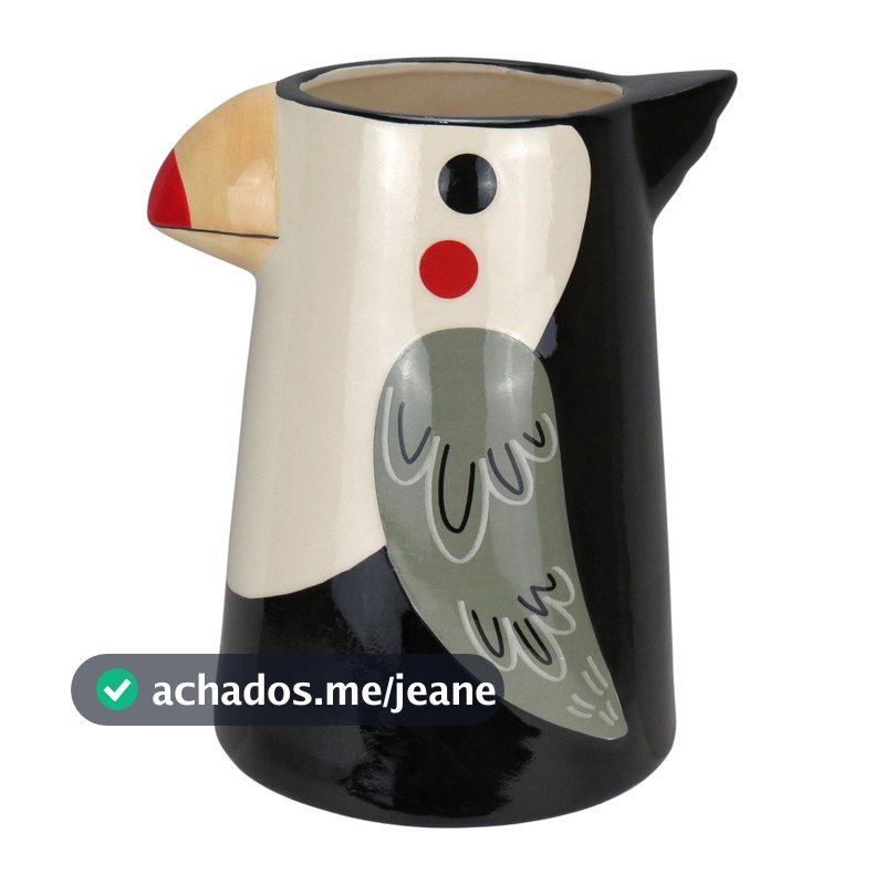 Cachepô Vaso Decorativo Home&Co Cerâmica 23x16x19cm Cinza Planta Suculenta Cacto Flores Enfeite