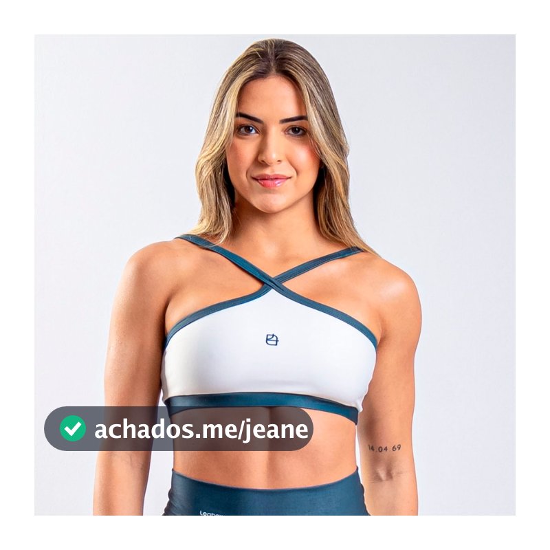 Top Twist Legbox Feminino Original Alta Sustentação Fitness Academia Fitness Treino Corrida Ginastica