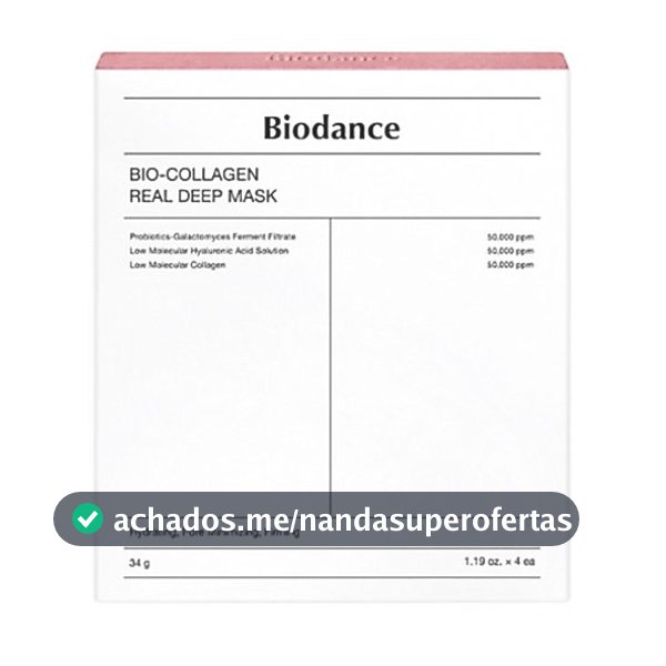 M áscara Profunda Real Biodance Bio-Colágeno