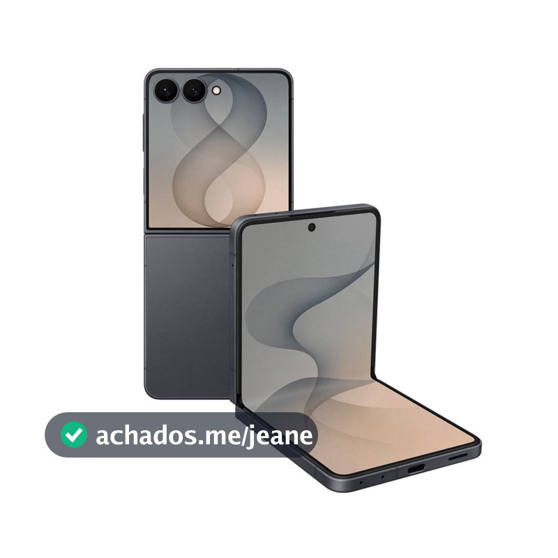 Celular Samsung Galaxy Z Flip8, 256GB, 12GB RAM, 6.9", Câm. Dupla 50MP, O Flip mais leve do mundo