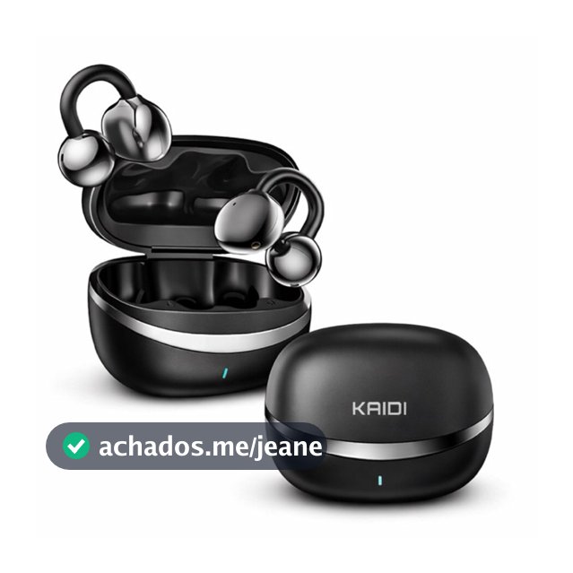 Fone de Ouvido Kaidi KD-741 – Qualidade, Conforto e Graves Potentes - Academia - Android - IOS