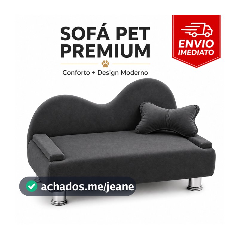 Cama para Cachorro Ppoltrona Pet Mini Sofa Pet Cães e Gatos Suede