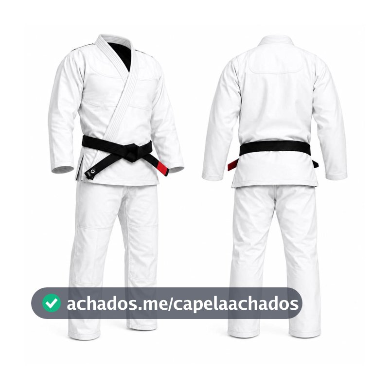 kimono Jiu jitsu Trançado Calça Ripstop Reforçado