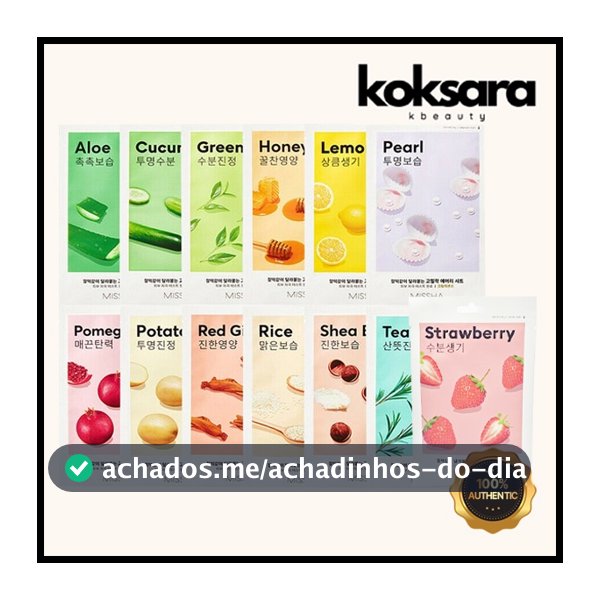 Máscara Em Folha missha Arejada 13 Tipos 1ea 19g