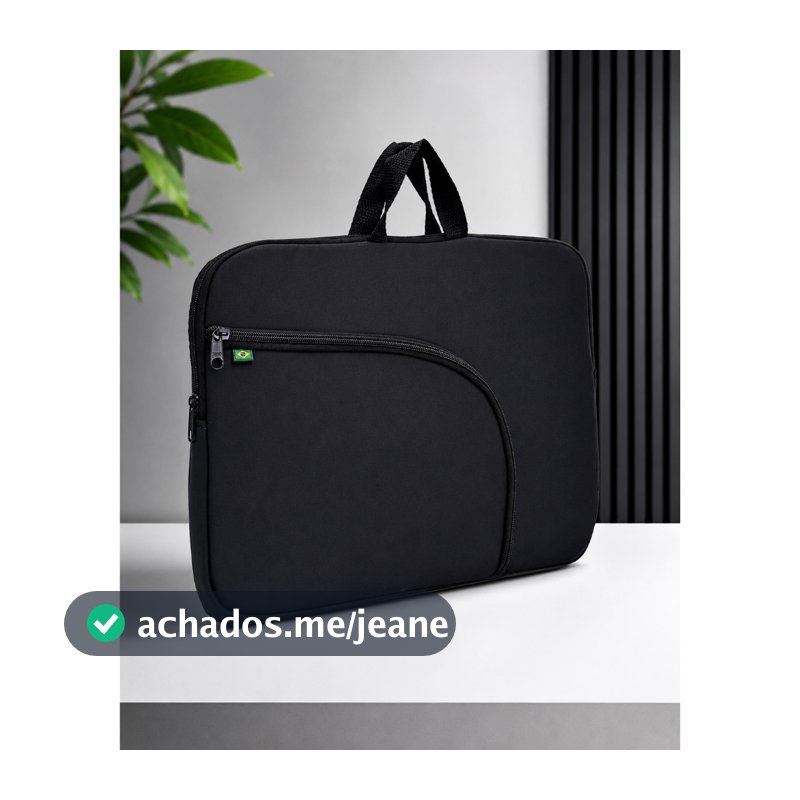 Bolsa Case Capa Estojo Com Bolso e Alça Para Notebook/Macbook 14"/15,6"/17" MEGA PROMOÇÃO!