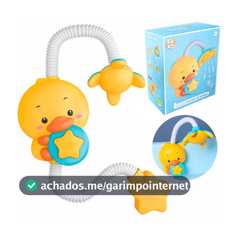Chuveiro De Patinho Com Ventosa Brinquedo Banho Duchinha Para Banheira Com Ventosa - For Kids