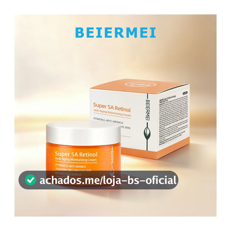 BEIERMEI Creme Hidratante Facial Anti-Aging Retinol Wrinkle 30g/10.1FL Hidratante, nutritivo, hidratante e reafirmante
