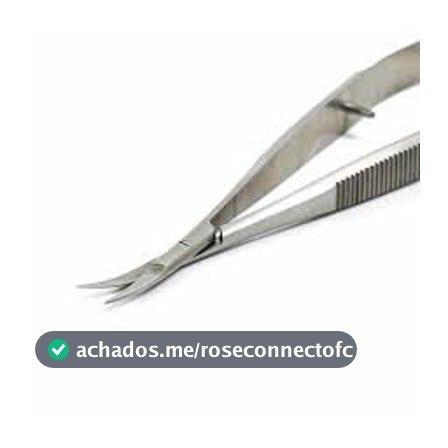 Tesoura Castroviejo | 12cm | Odonto | Oftalmo | Cutilagem