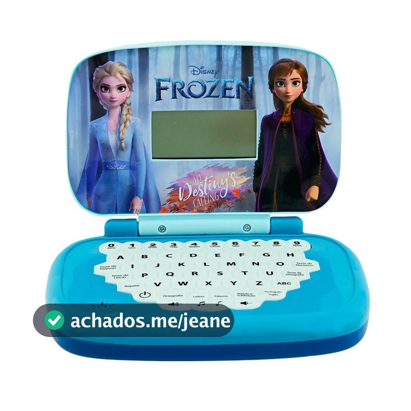 Laptop Infantil Bilíngue Frozen