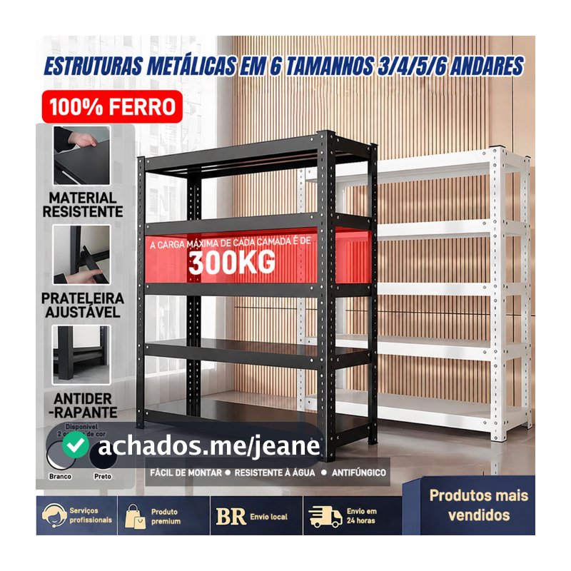 Prateleira de aço reforçada multifuncional forte capacidade de rolamento armazenamento mais conveniente
