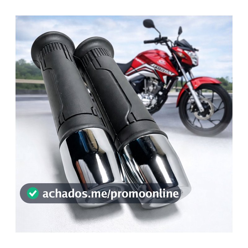Manopla + Peso De Guidão PCX Com e Sem Bucha